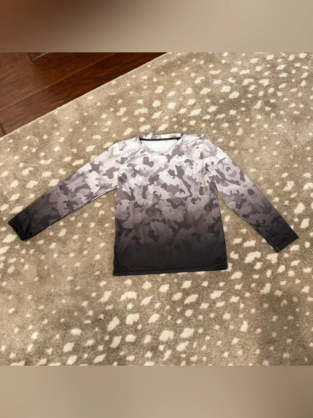 Bundle (3) Kids' Long- Sleeve Performance Rash Guards/Top, Huk Fishing. Size 7/8